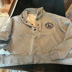 Burn Boot Camp Gray Women’s Cropped Sweatshirt